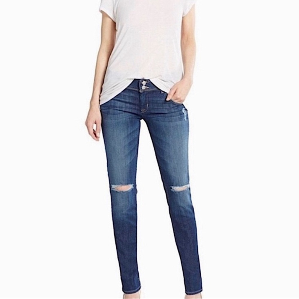 (Hudson Jeans) Collin Flap Skinny Jean - SIZE 25